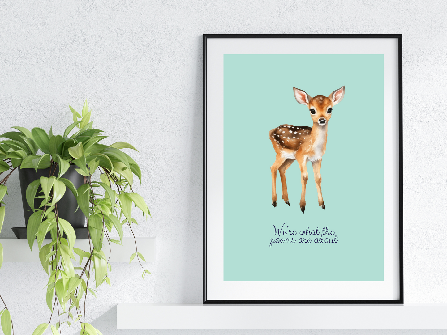 We're What The Poems Are About Magnolia Parks Bookish Print
