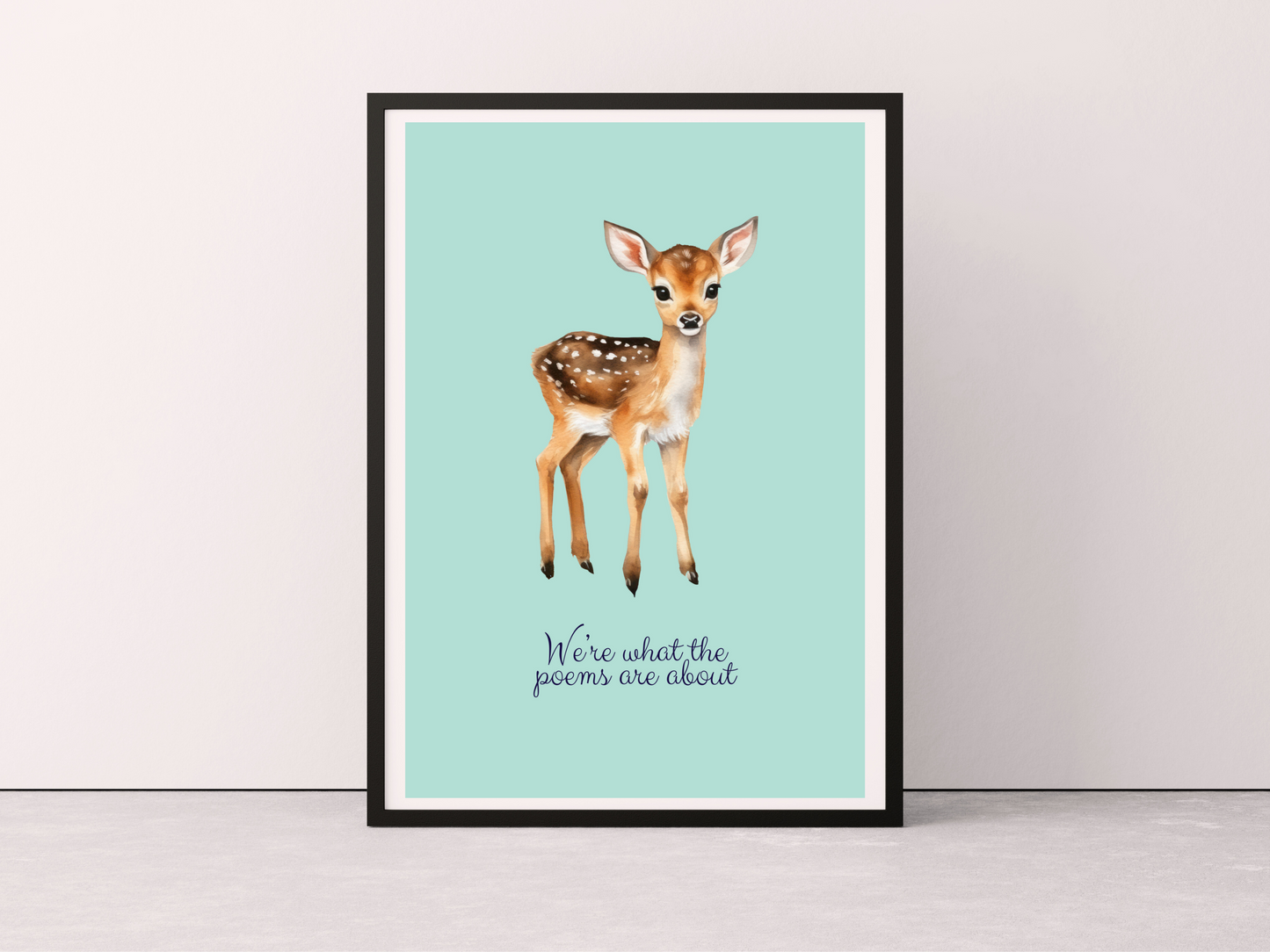 We're What The Poems Are About Magnolia Parks Bookish Print