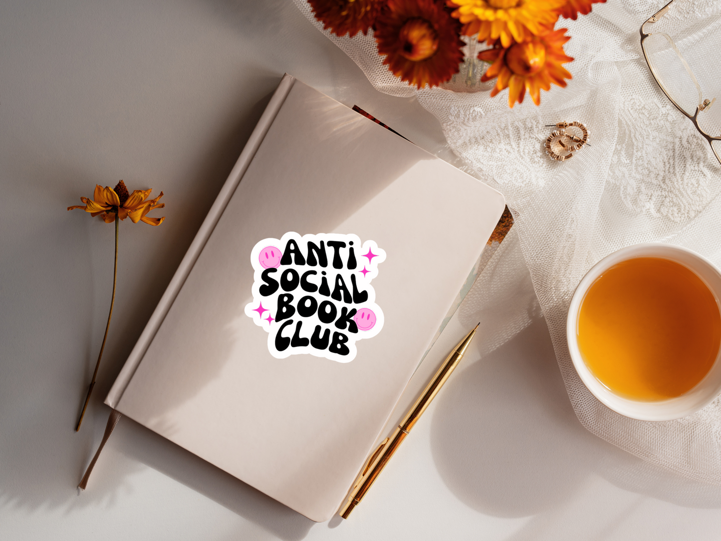 Emotional Support Kindle Sticker