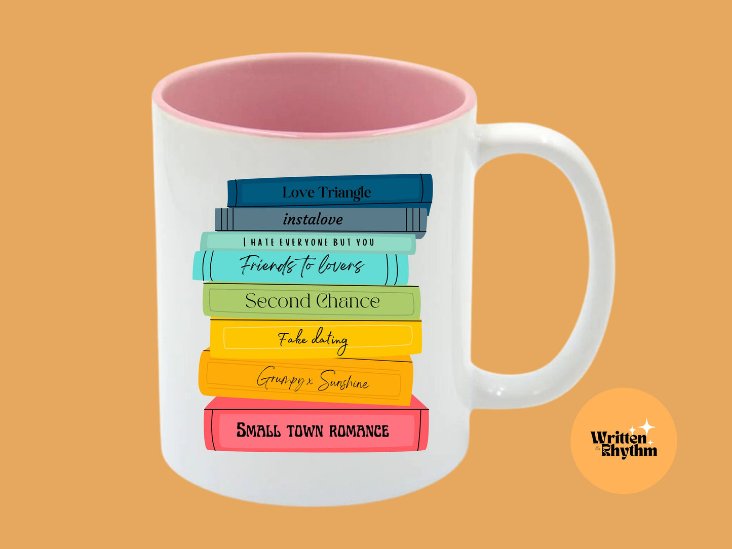 Romance Tropes Mug, Romance Tropes Gift, Bookish Mugs, Reader Gifts, Bookworm Gift, Book Lover Mug, Bookish Gifts, Girly Bookish Mug