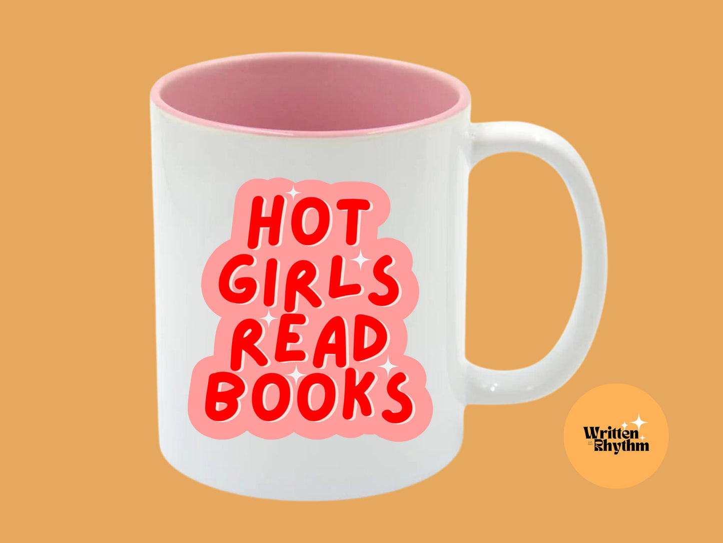 Hot Girls Read Books Mug, Hot Girls Read Books, Hot Girls Read Mug Gift, Bookish Mug, Book Mug, Book Mug Gift, Book Club Gift, Bookish Gift