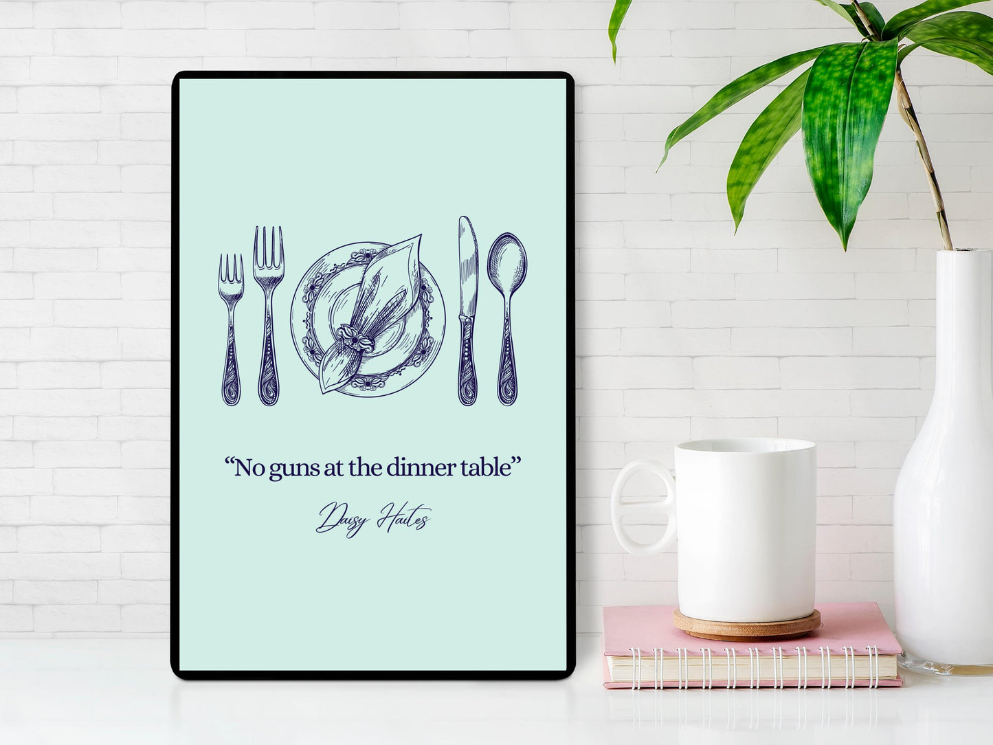 Daisy Haites Print, Magnolia Parks Wall Art Print, Magnolia Parks Print, Bookish Prints, Bookish Quote Poster, Home Decor Reader Wall Art