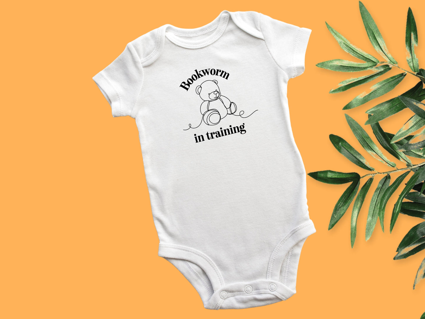 Bookworm In Training Baby Vest
