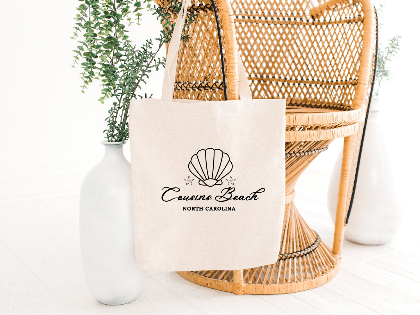 TSITP Beach Inspired Bookish Tote Bag - Eco-Friendly Beach & Book Tote
