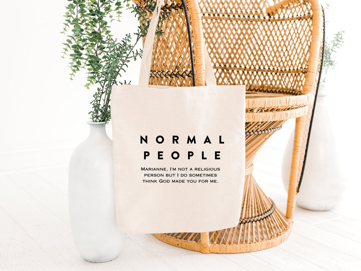 Normal People Tote Bag
