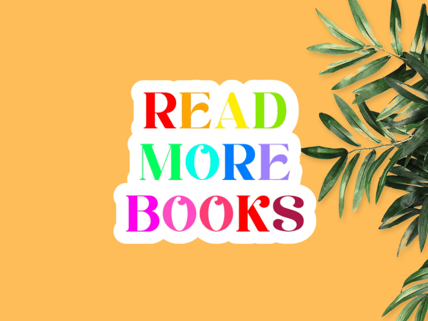 Read More Books Sticker
