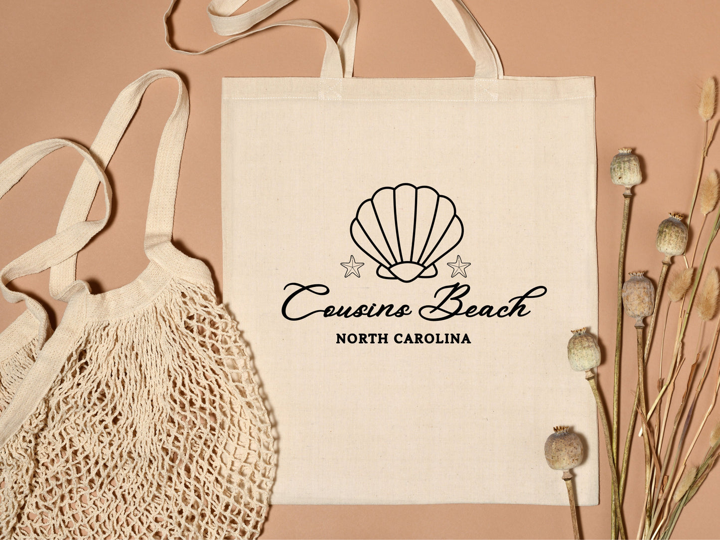 TSITP Beach Inspired Bookish Tote Bag - Eco-Friendly Beach & Book Tote