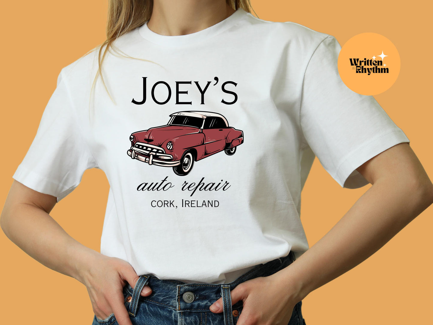 Joey’s Auto Repair T-Shirt | The Boys of Tommen Inspired Bookish Tee | BookTok Romance Shirt