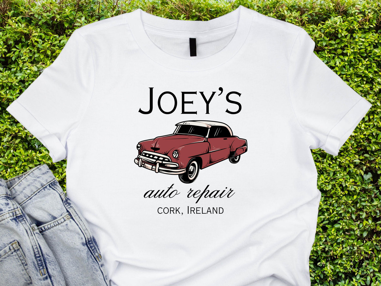 Joey’s Auto Repair T-Shirt | The Boys of Tommen Inspired Bookish Tee | BookTok Romance Shirt