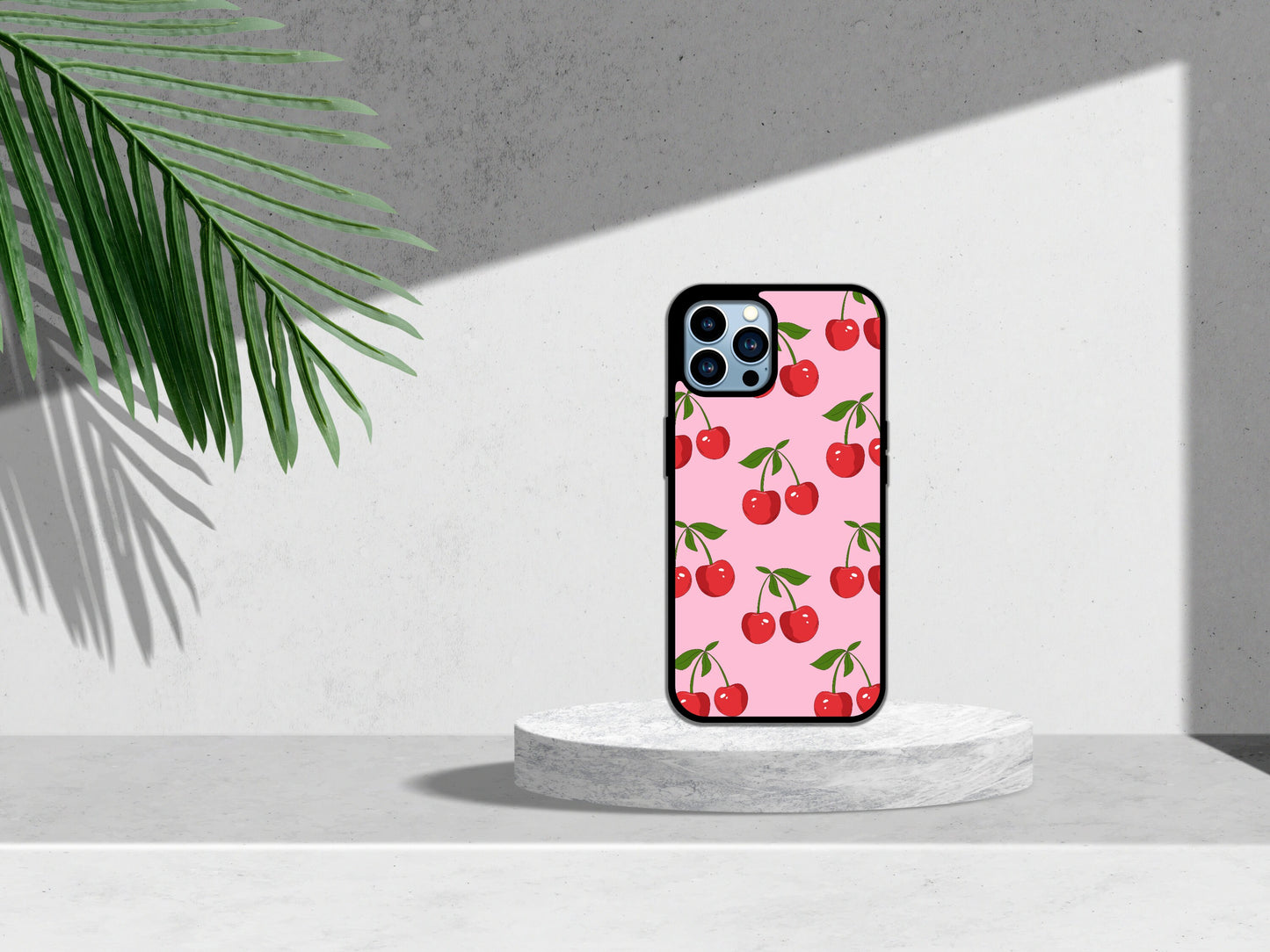 Cherry Phone Case, Cherry Print Phone Case, Red Cherry Phone Case, Cherry Phone Cover, Cute Phone Case, Girly Phone Cases, Pink Cherries