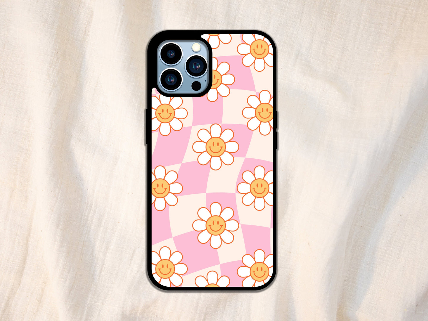 Daisy Phone Case, Daisy Print Phone Case, Girly Phone Cases, Daisy Floral Art Phone Case, Cute Phone Case, Groovy Daisy Phone Case, Daisy