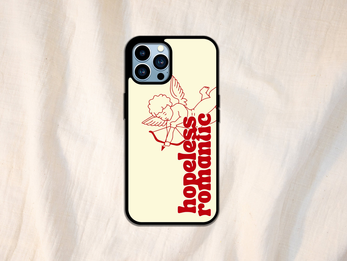 Hopeless Romantic Phone Case, Bookish Phone Case, Bookish Phone Cover, Cute Phone Case, Romance Reader Phone Case, Romance Era, Bookish Gift