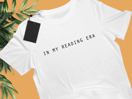 In My Reading Era, In My Reading Era T-Shirt, In My Reading Era Tee, Reading Era Shirt, Bookish Era Shirt, Cute Book Shirt, Bookish Shirt