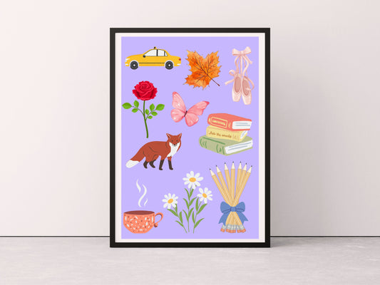 Mail You’ve Got Print, Cute Home Decor Film Prints, Nora Ephron Film, Home Library Film Print, Kathleen Kelly, 90s Romcom, Bookish Wall Art