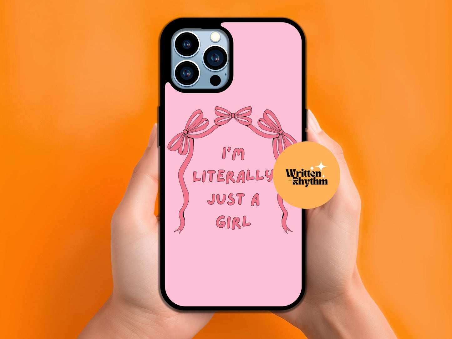 I'm Literally Just A Girl Phone Case, Just A Girl Phone Case, Just A Girl TikTok Meme, I'm Literally Just a Girl Funny Cute Girl Aesthetic