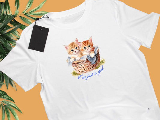 I'm Literally Just A Girl T-Shirt, I'm Just A Girl Shirt, I'm Just A Girl, Just A Girl Meme Shirt, Girly Funny Shirt, Just A Girl Y2K