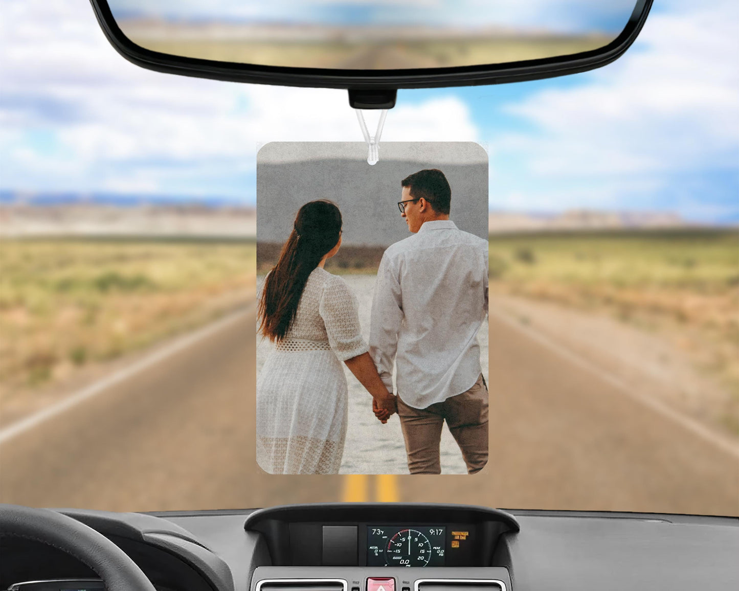 Personalised Car Air Freshener, Custom Photo Car Air Freshener, Personalised Car Accessories, Car Air Freshener For Her, Own Photo Car Gifts