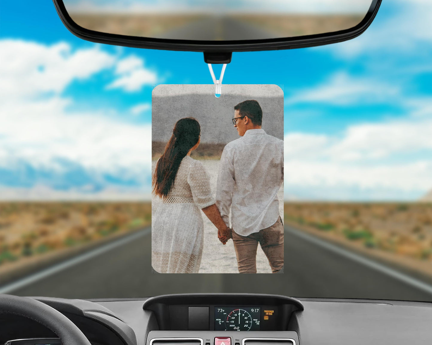 Personalised Car Air Freshener, Custom Photo Car Air Freshener, Personalised Car Accessories, Car Air Freshener For Her, Own Photo Car Gifts