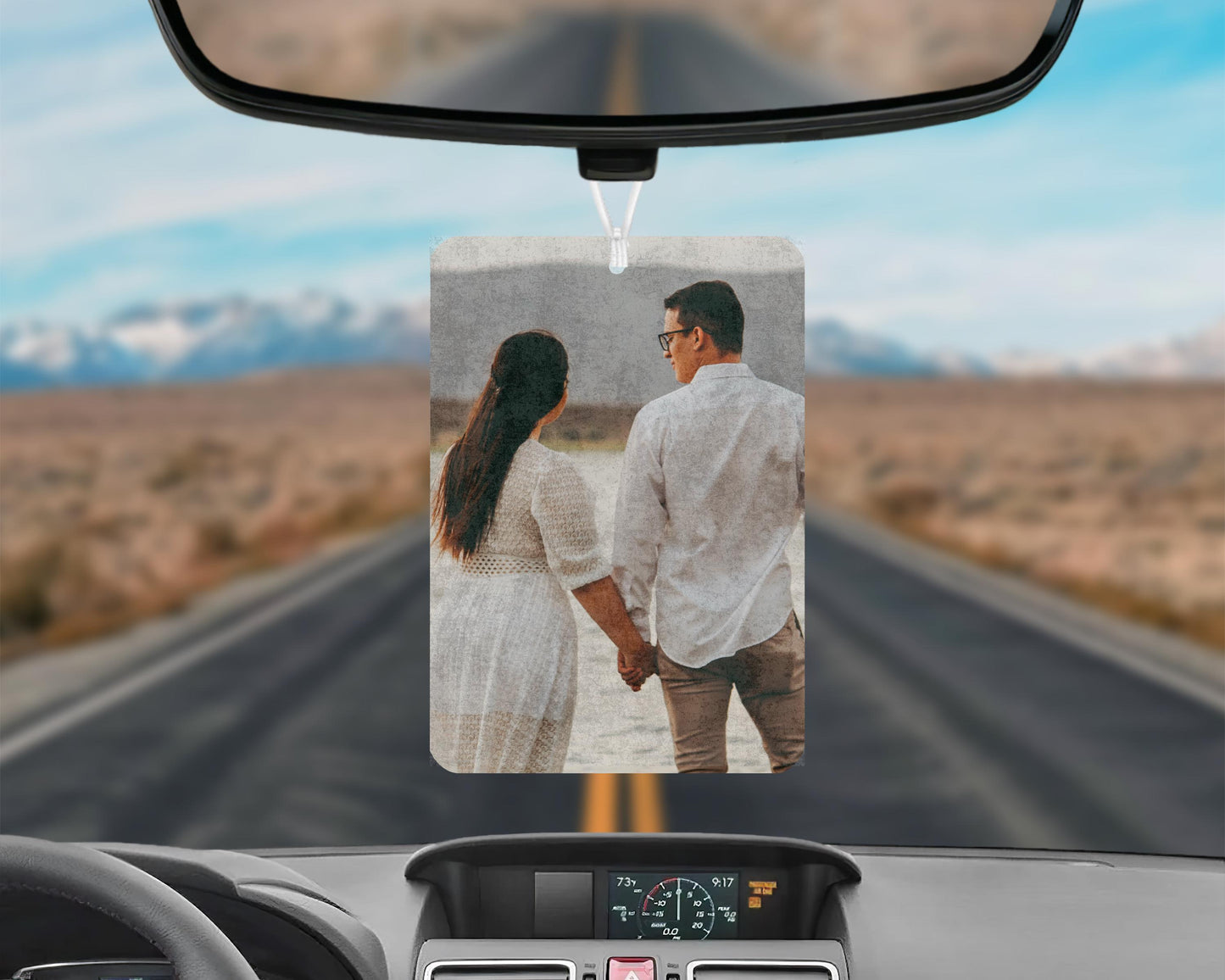 Personalised Car Air Freshener, Custom Photo Car Air Freshener, Personalised Car Accessories, Car Air Freshener For Her, Own Photo Car Gifts