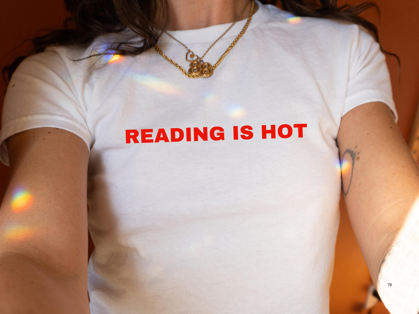 Reading Is Hot Baby Tee, Reading Is Hot Bookish Baby Tee, Cute Bookish Shirt, Book Lover Shirt, Trending Y2K Aesthetic Tee, Slogan Crop Top