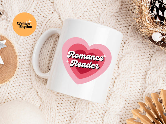 Romance Reader Mug, Bookish Mugs, Romance Reader Gift, Bookworm Gift, Book Lover Gifts, Girly Bookish Mugs, Romance Book Club, Romance Mug