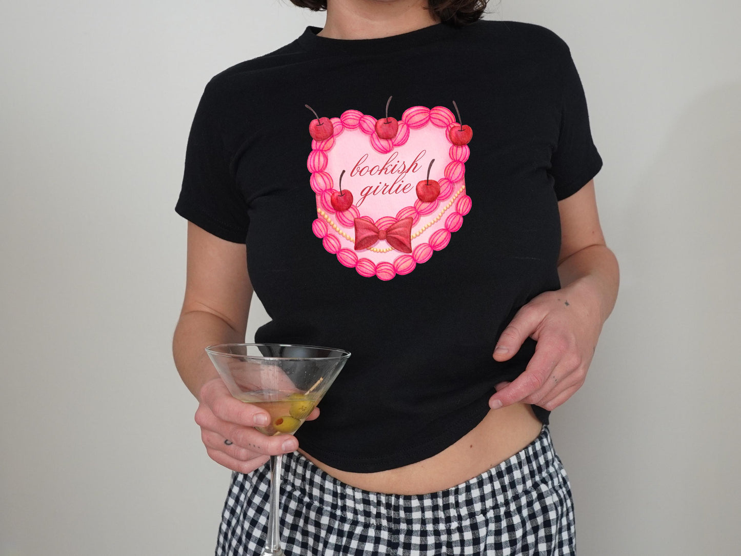 Bookish Girlie Baby Tee