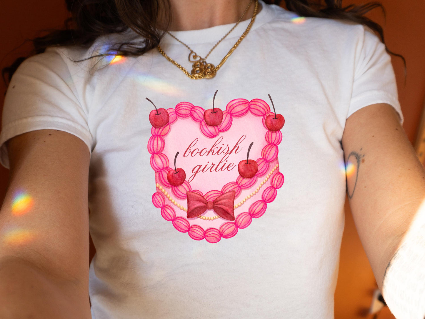 Bookish Girlie Baby Tee