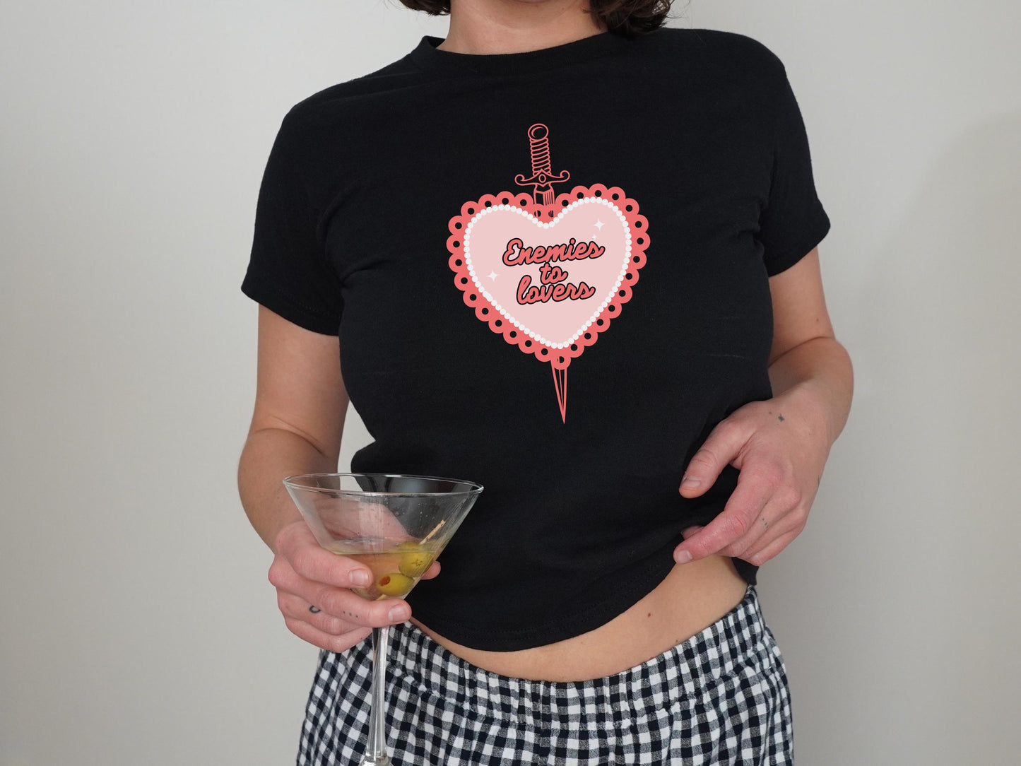 Enemies To Lovers Trope Baby Tee, Enemies To Lovers Book Trope Shirt, Enemies To Lovers Shirt, Enemies To Lovers Bookish Merch, Book Trope