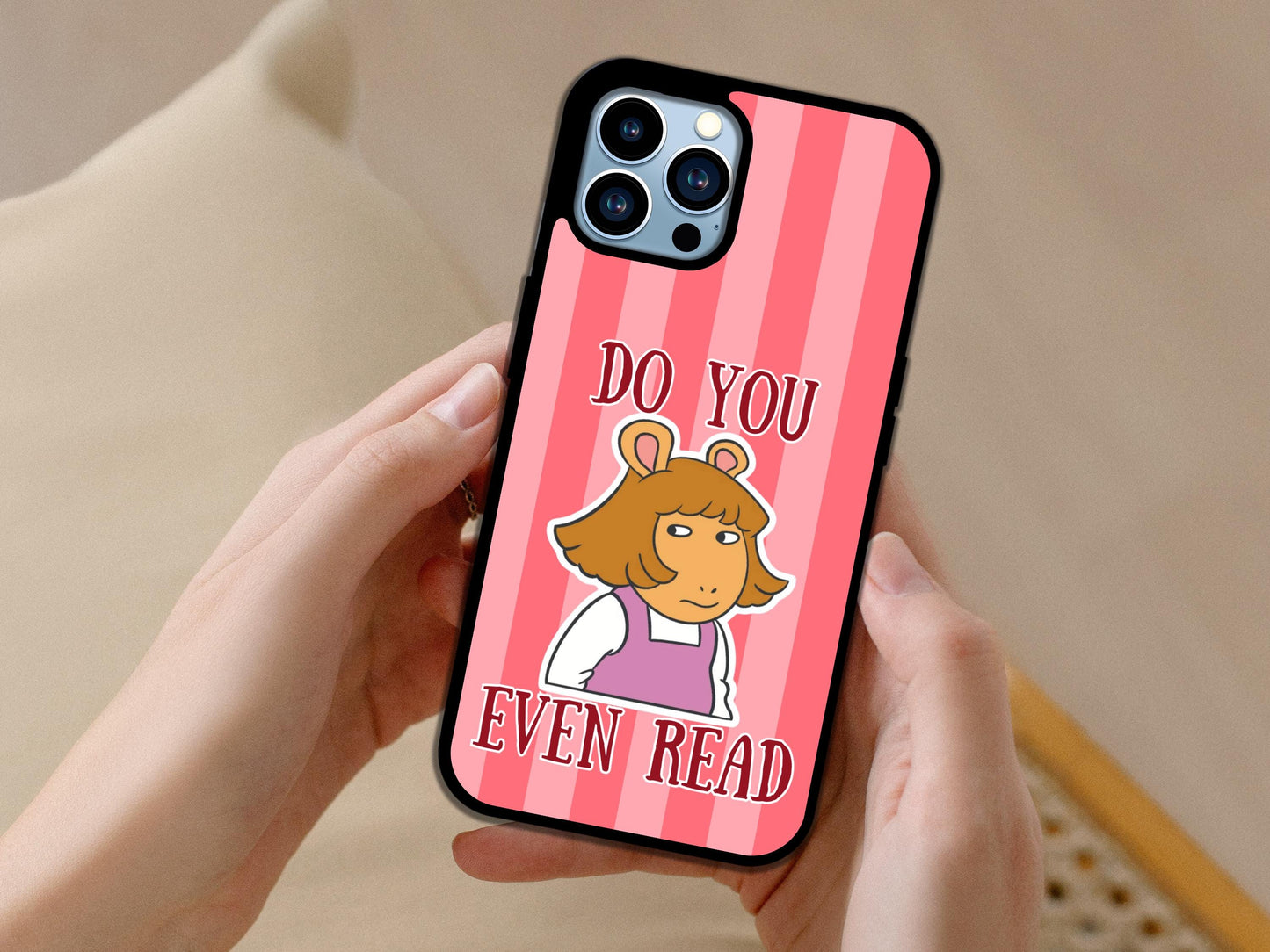 D.W Arthur TV Show Phone Case, D.W Arthur Phone Case, 90's Cartoon Phone Cover, Arthur And Friends Phone Cover, D.W Side Eye Meme Phonecase