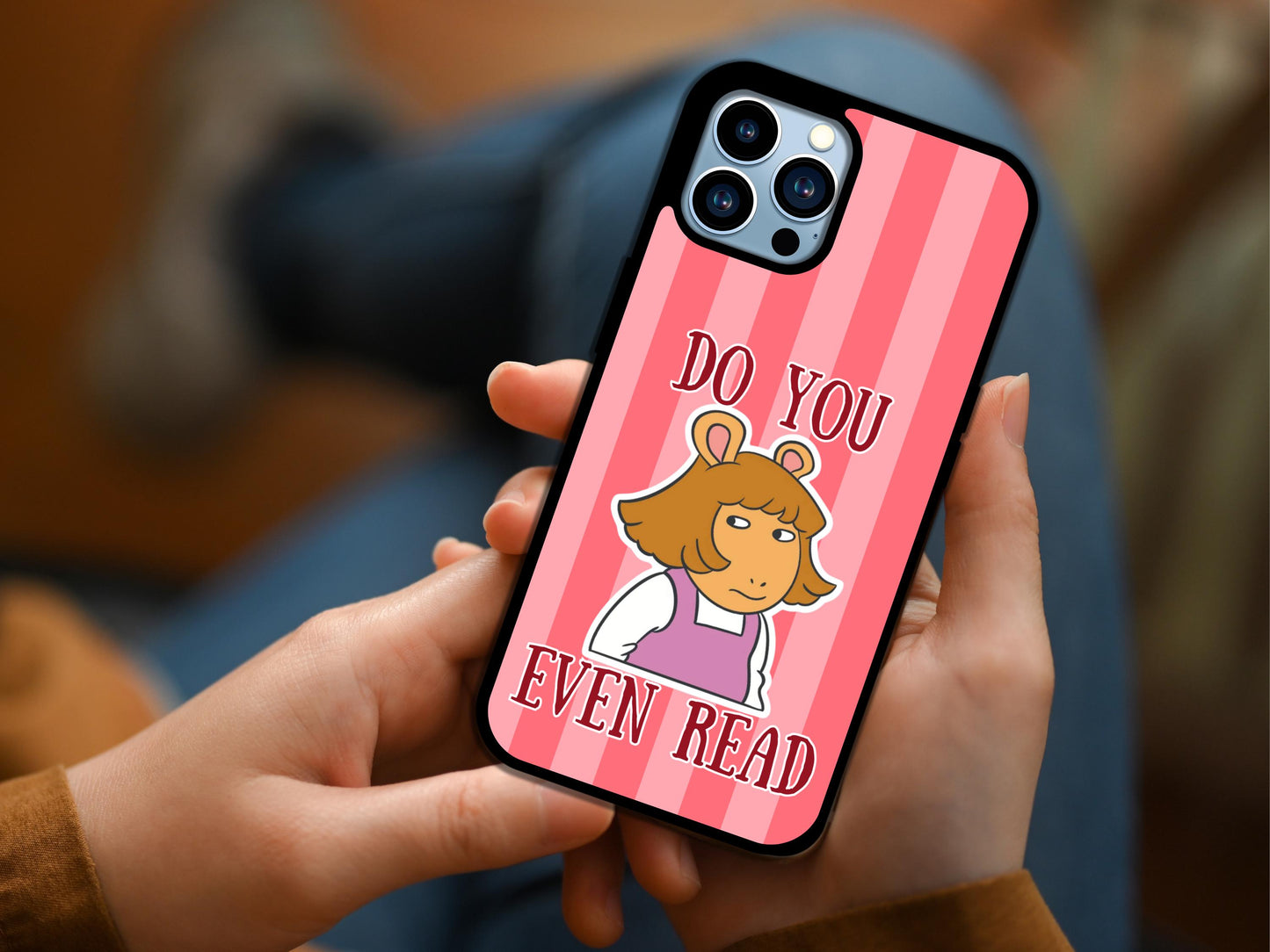 D.W Arthur TV Show Phone Case, D.W Arthur Phone Case, 90's Cartoon Phone Cover, Arthur And Friends Phone Cover, D.W Side Eye Meme Phonecase