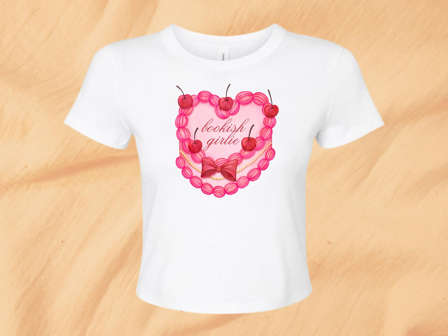 Bookish Girlie Baby Tee