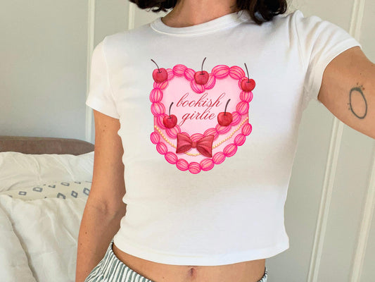 Bookish Girlie Baby Tee