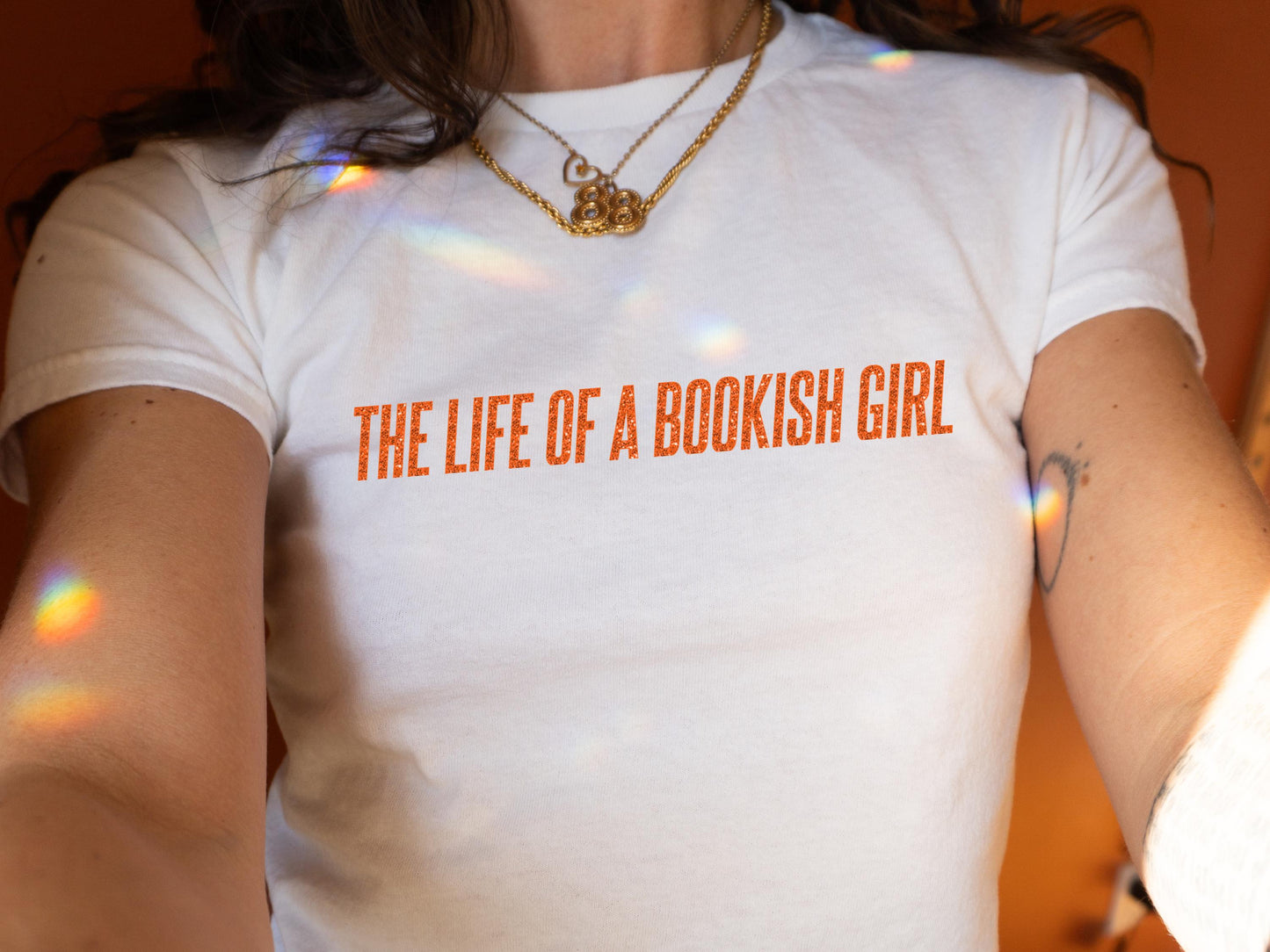 The Life Of A Bookish Girl Baby Tee, Life Of A Bookish Girl Shirt, Taylor Baby Tee, TS Showgirl Shirt, Trendy Bookish Showgirl Life T-Shirt