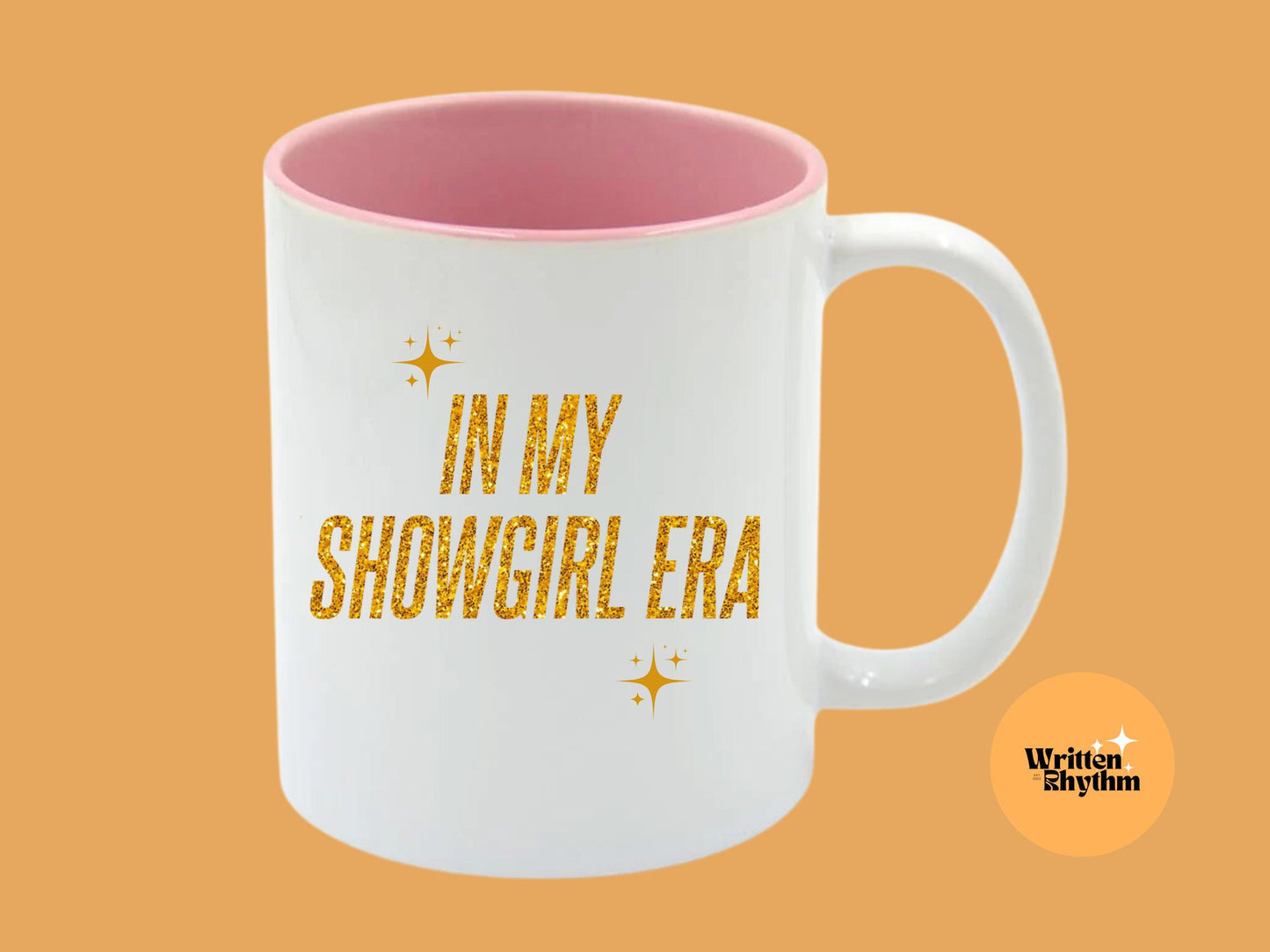In My Showgirl Era Mug, Showgirl Era Mug, Showgirl Era Merch, Taylor Showgirl Coffee Cup, Taylor Inspired Mug, TS12 Glitter Aesthetic Mug