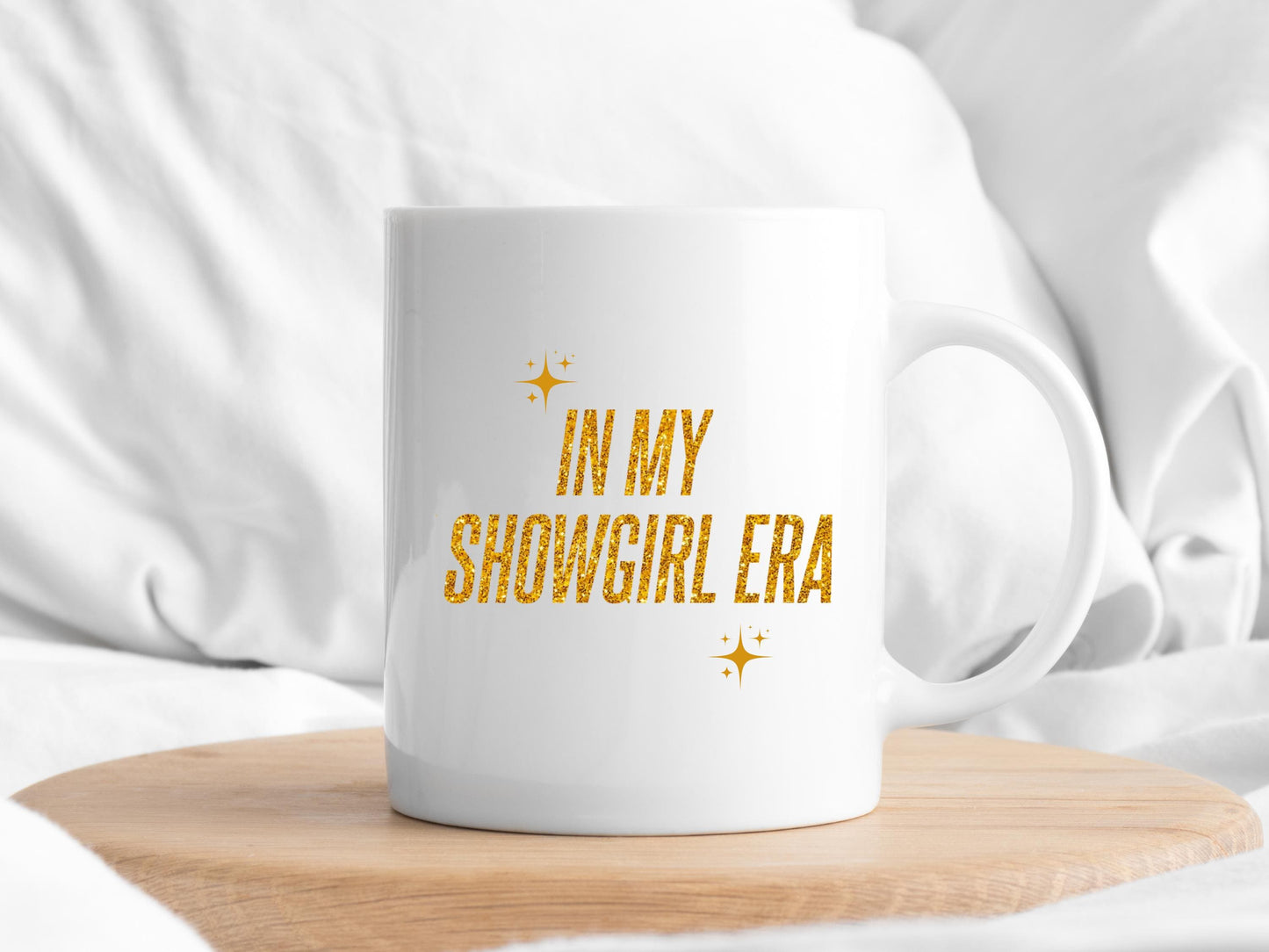 In My Showgirl Era Mug, Showgirl Era Mug, Showgirl Era Merch, Taylor Showgirl Coffee Cup, Taylor Inspired Mug, TS12 Glitter Aesthetic Mug