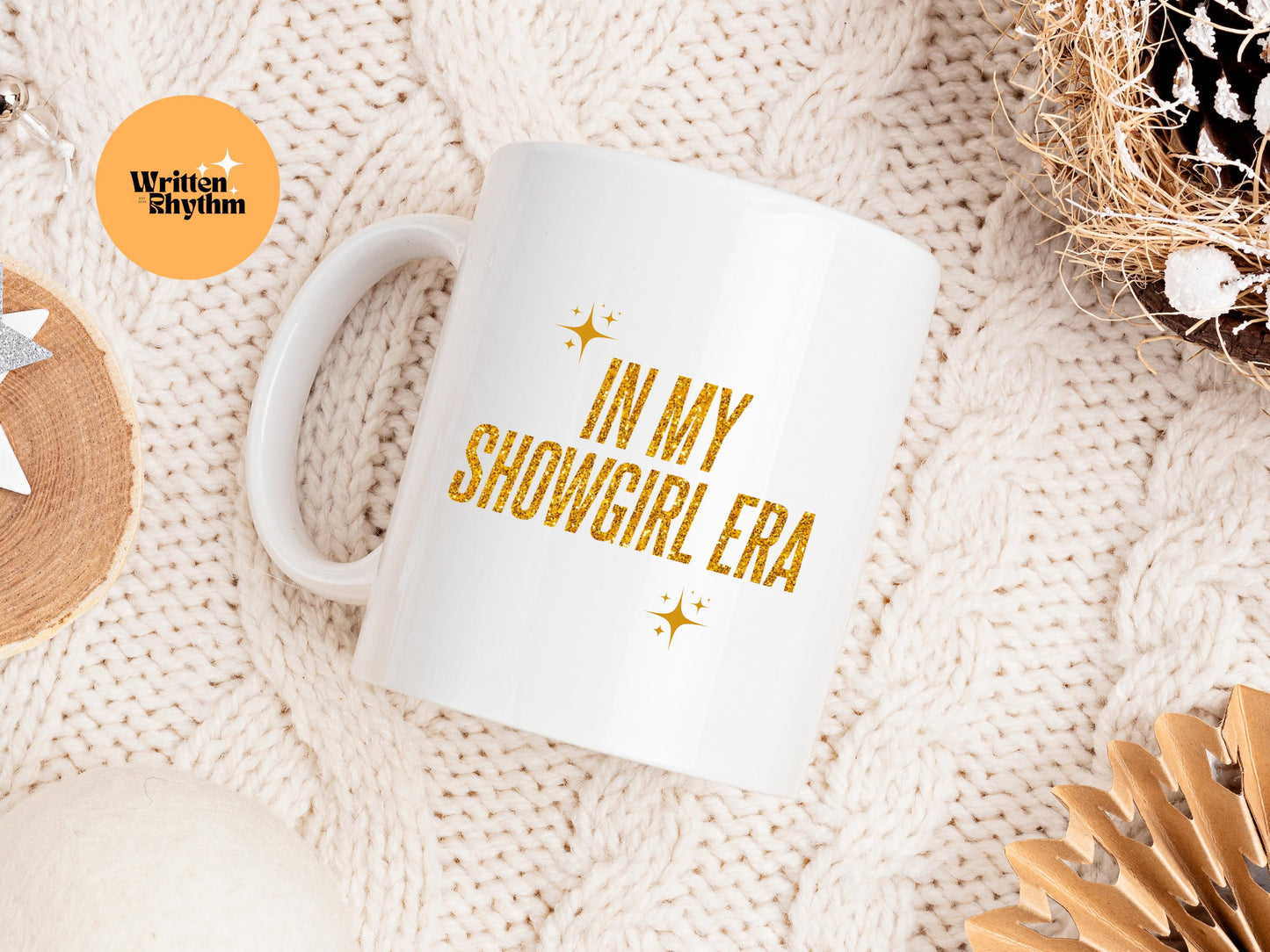 In My Showgirl Era Mug, Showgirl Era Mug, Showgirl Era Merch, Taylor Showgirl Coffee Cup, Taylor Inspired Mug, TS12 Glitter Aesthetic Mug