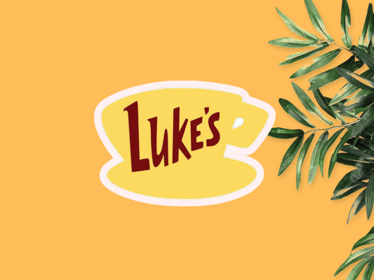 Luke's Diner Gilmore Girls Sticker