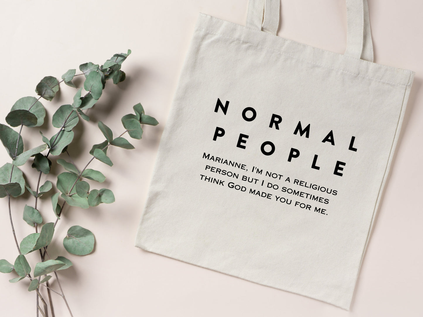 Normal People Tote Bag